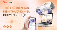 Thiết kế bộ nhận diện thương hiệu chuyên nghiệp